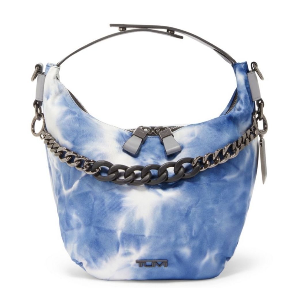Tumi Voyageur Davenay Crossbody Bag- Blue Tie Dye - Picture 2 of 12